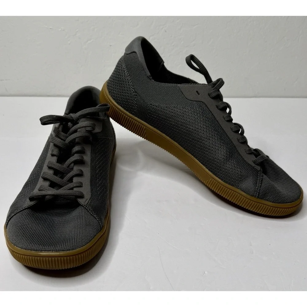 Flux Footwear Adapt Trainer Shoes Men Sz 11 Gray Gum Outsole Minimalist Active